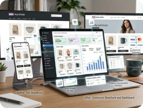 WooCommerce eCommerce website project